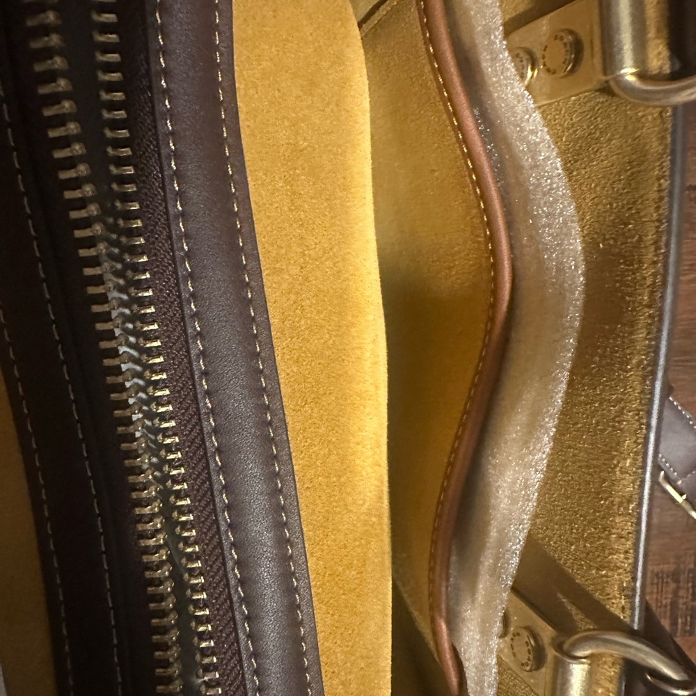 Coach Rogue 25 In Regenerative Leather in colorblock HAY - Picture 9 of 16